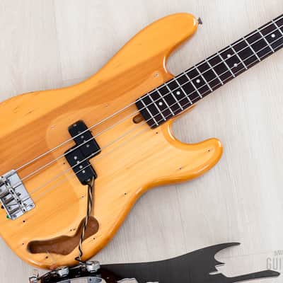1974 Greco Electric Bass PB-420N Vintage P Bass Natural Japan w/ Fender USA Pickup image 20