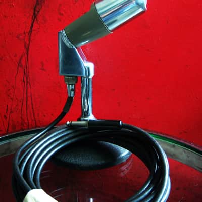 Vintage 1960's Electro-Voice 641 Omnidirectional Dynamic Microphone harp mic Hi Z Ham Radio w cable 638 630 image 1