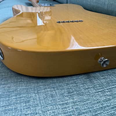 2013 MIM Fender FSR/Special Edition Deluxe Ash Tele, Case, Butterscotch Blonde, Upgraded image 16