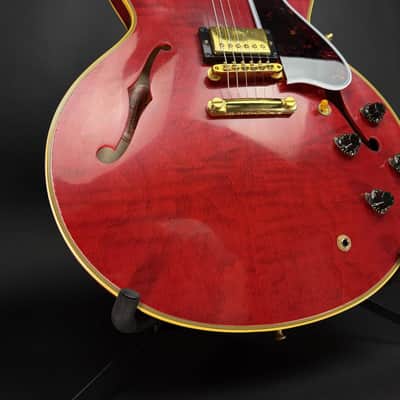 Gibson Custom Limited Edition 1960 ES-355 Reissue Figured Light Aged - Sixties Cherry Gold Hardware image 5