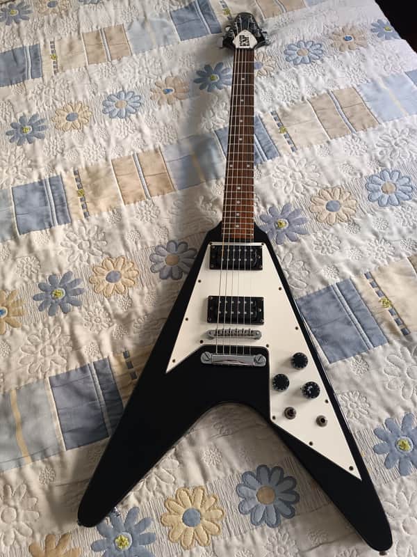 ESP Flying V 1979 - Black - RARE!! image 1