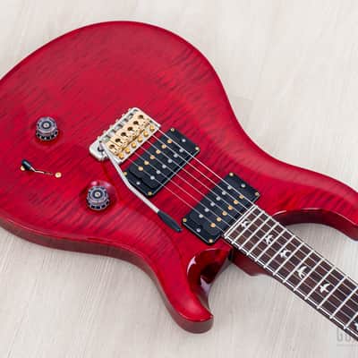2015 Paul Reed Smith 30th Anniversary Custom 24 Trem 10 Top Scarlet Red w/ Case, Hangtags image 9
