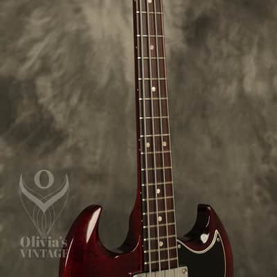 all original 1969 Gibson EB-3 Bass Cherry image 10