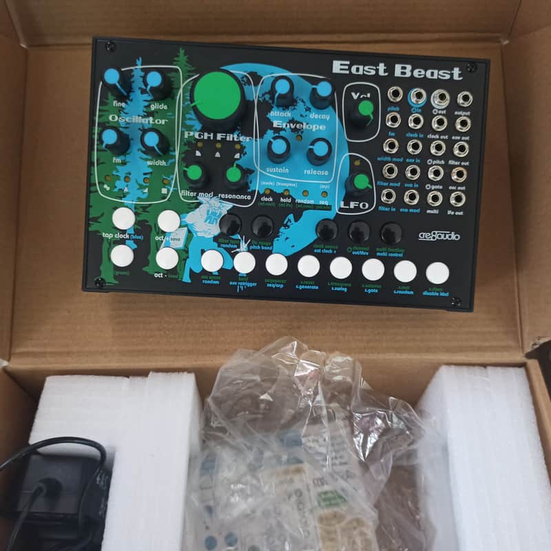 2022 – Present Cre8Audio East Beast Semi-Modular Analog Synthe…