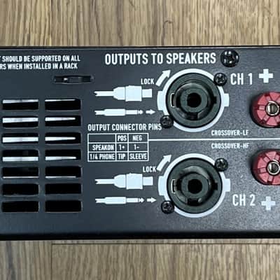 QSC GX3 POWER AMPLIFIER STEREO 2x300W @ 8ohms (USED) image 6