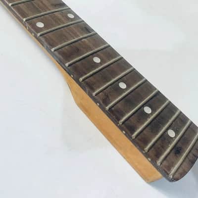 Custom DIY Maple Wood Guitar Neck, 22 Frets Rosewood Fingerboard image 5