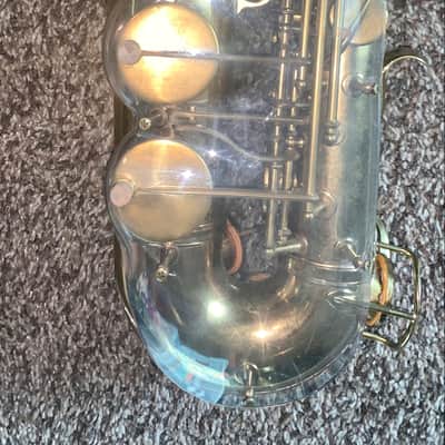 Vintage 1951 Conn constellation professional 28m alto saxophone Hardshell case image 8