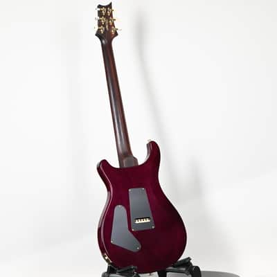PRS Custom 24 Wood Library w/ 1-Piece Quilt 10-Top, Brazilian Rosewood, & 58/15 LT Pickups- Aquableux Purple Burst 2026 (0423889) image 16
