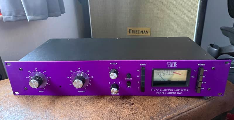 Purple Audio MC77 Limiting Amplifier / Compressor 2010s - Purple image 1
