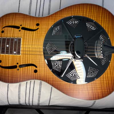 National Resophonic Estralita Deluxe Resonator Guitar image 1