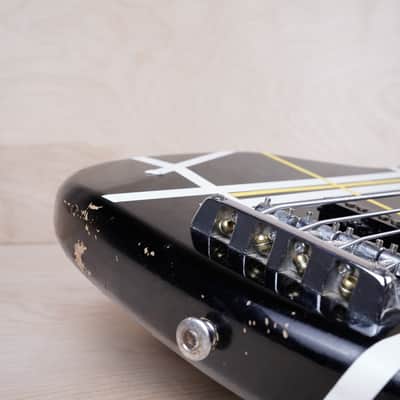 Yamaha Super Bass SB-500 1970s Black Converted to Fretless Made in Japan MIJ w/ Bag image 12