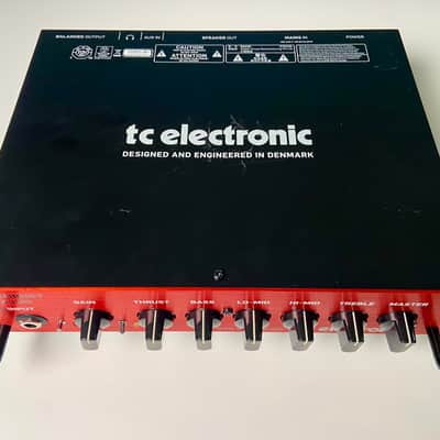TC Electronic BQ250 Thrust 250-Watt Bass Head - Red image 3