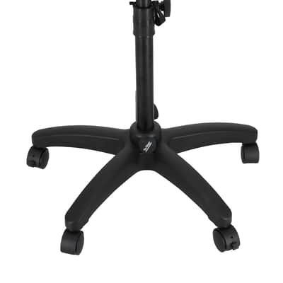On-Stage MIX-400 V2 Rolling Mobile Mixer/Controller Stand w/Headphone Rack image 2