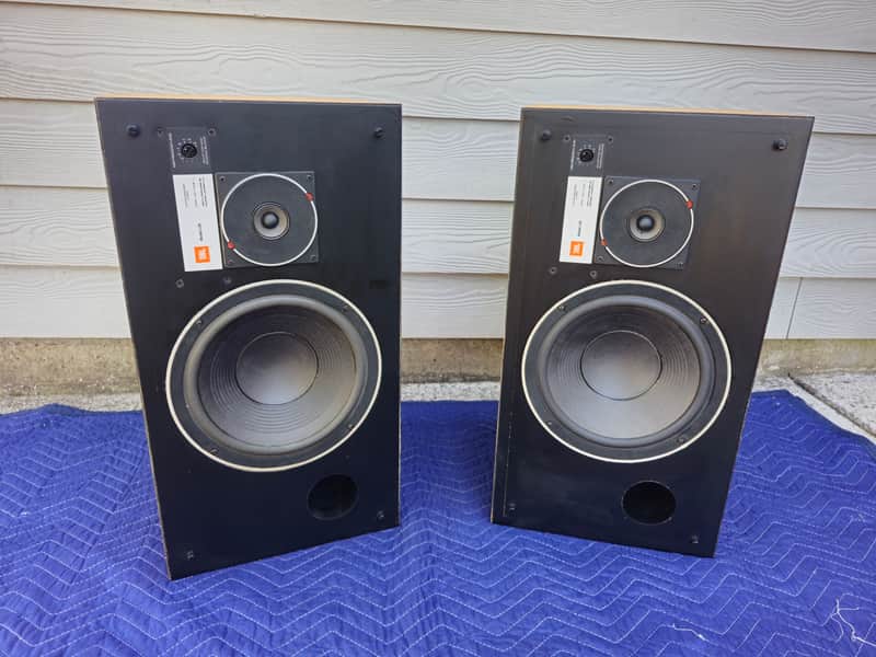 Vintage Restored JBL L26 Speakers Oak | Reverb