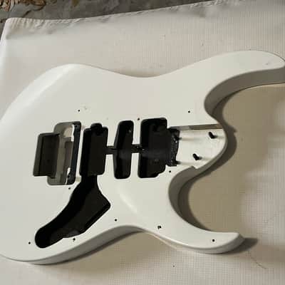 2011 Indonesian Ibanez RG350DXZ White Strat Basswood Guitar Body Edge Zero II ZPS2 Ready image 3