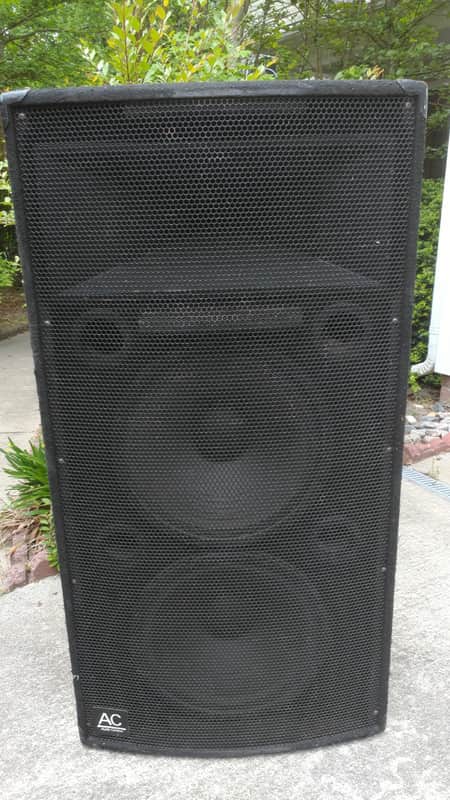 Pair of Audio Centron professional carpeted speakers ACE-1T - 2000's image 1