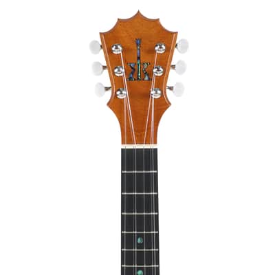 KoAloha KTM-16 Satin Imaikalani Solid Hawaiian Koa 6-String Tenor Ukulele image 5