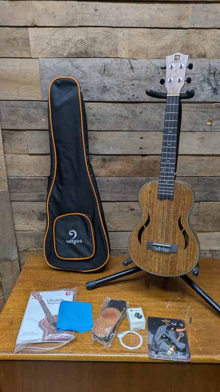 Vangoa Tenor Ukulele Hawaii Acoustic Ukuleles Kit w/ Bag, Strap, Capo, Tuner.. image 1