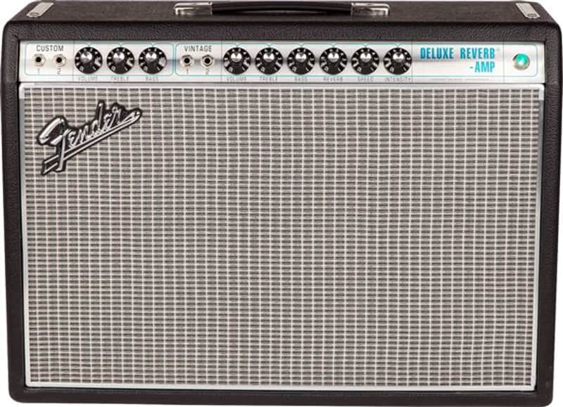 Fender 68 Custom Deluxe Reverb Tube Amp 22W image 1