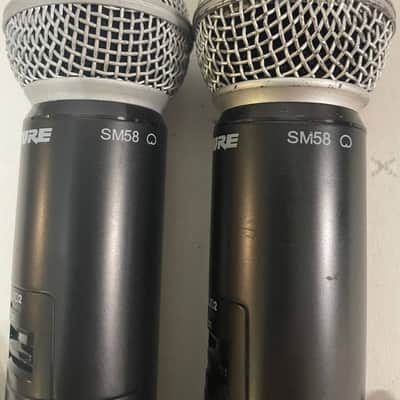 PAIR of Shure GLXD24 / SM58=-Z2 wireless systems image 4