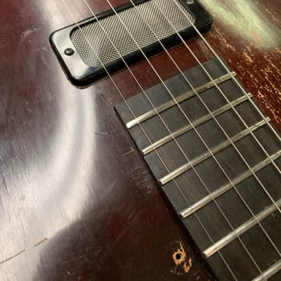 Kay Harmony Regal Archtop 1950s Refurbished With Silverfoils - Rockabilly Rat Rod image 10