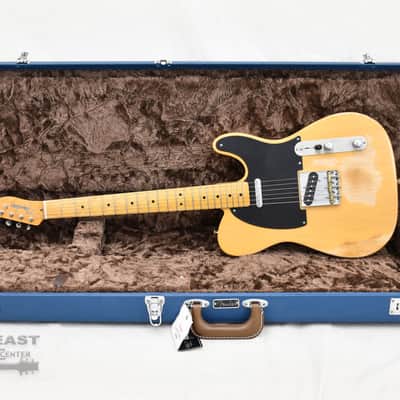 Fender American Vintage 52' Telecaster Butterscotch Blonde Reliced Used 2012(s/n:8659) image 13