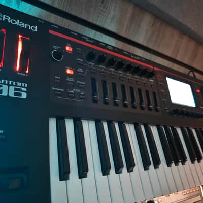 Roland FANTOM-06 61-Key Workstation Keyboard 2022 - Present - Black image 7