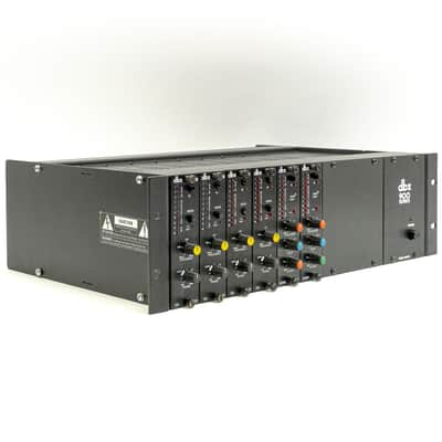 dbx 900A Rack Frame w/ 6 Modules – 4x 902 De-Esser, 2x 903 Compressor + Manuals image 3