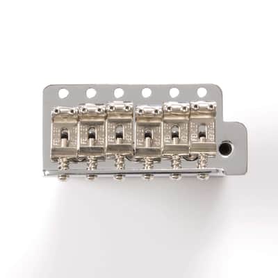 Genuine Fender MIM Classic/Highway-1 Strat® Bridge Assembly, 2-3/16 6-pt 005-4619-000