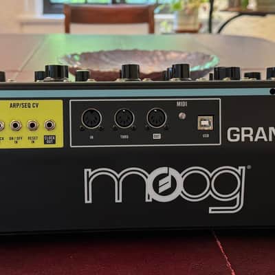 Moog Grandmother 32-Key Semi-Modular Analog Synthesizer 2018 - Present - Black / Multi-Colored Panel image 3