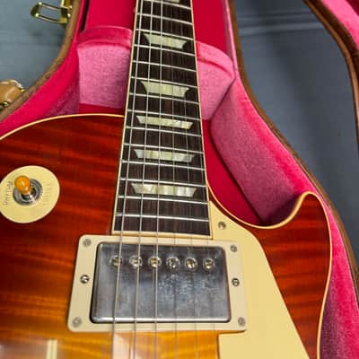 Gibson Custom Shop 60th Anniversary '60 Les Paul Standard Reissue V2 2020 - #001591 Tomato Soup Burst image 6