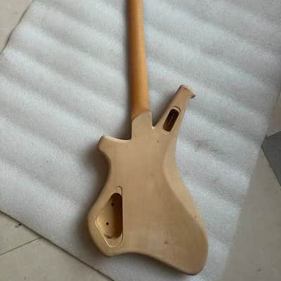 Unfinished DIY Project Electric Guitar Body and Neck, Rosewood Fingerboard image 3