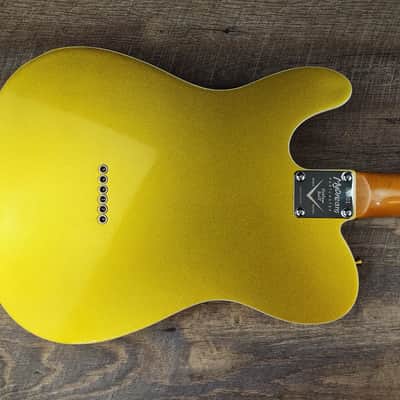 MyDream Partcaster Custom Built - Metallic Gold Lollar P90 50s Wind image 3