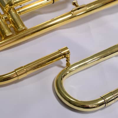 Schilke S42L Gold plated Bb Trumpet + Beryllium and Mt Vernon Bach Bells image 4