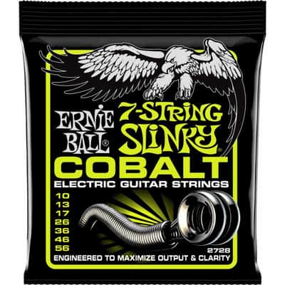 Ernie Ball 2728 Slinky cobalt /7 cordes 10-56 image 1