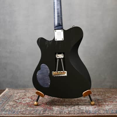 Tao Guitars T-Bucket "MANGETSU" - 2020 - Black / Kojima Grey w/ OHSC, COA & custom Truss-Rod tool image 11