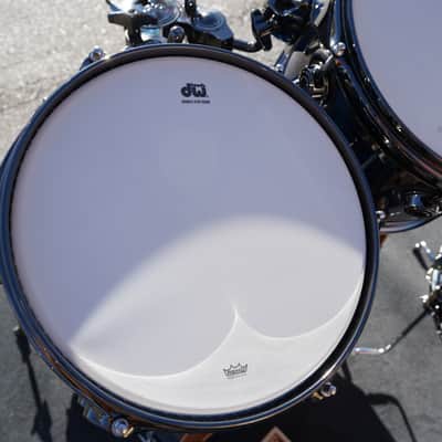 DW USA Collectors Series 5pc Maple/Mahogany Shell Pack - Deep Royal Blue Lacquer Custom | 10,12,14,16,22" image 11