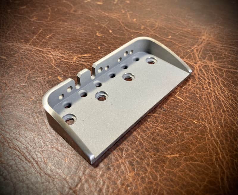 Van Dyke-Harms Telecaster B/G Bender Half-Bridge-Vintage Mount 2024 - Stainless Steel image 1