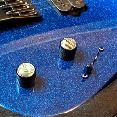Kiesel Osiris OM6 Multiscale Headless Custom Blue Gradient 6-String Electric Guitar image 7