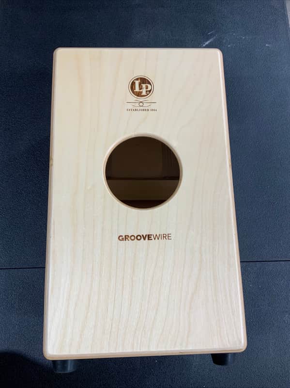 LP Latin Percussion LP1427W Groove Wire Cajon image 1