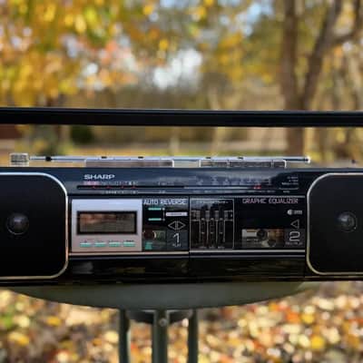 Sharp QT-Y14 Rare Vintage Boombox Serviced Cassette Radio Serviced Warranty image 23