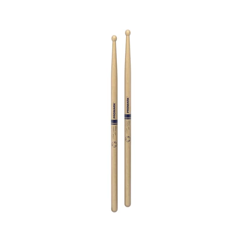 ProMark Scott Johnson Light Hickory Snare Drumsticks – Wood Tip image 1