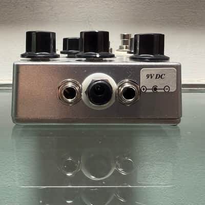 Butcher Pedals Pistol Slapper Overdrive and Boost Pedal 2021 - Silver image 3
