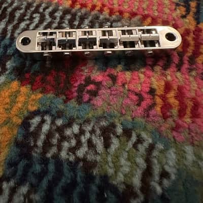 TonePros Locking Tuneomatic bridge - Nickel image 1