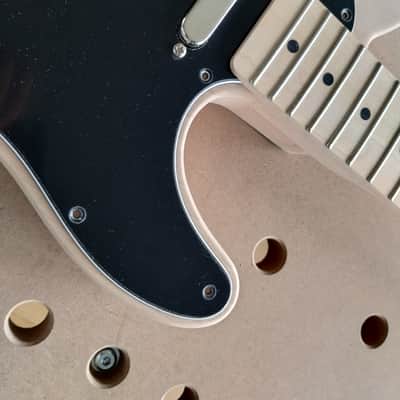 El Chamaa Guitars One-Piece TE / Tele Style Alder Body 2026 - Unfinished image 12