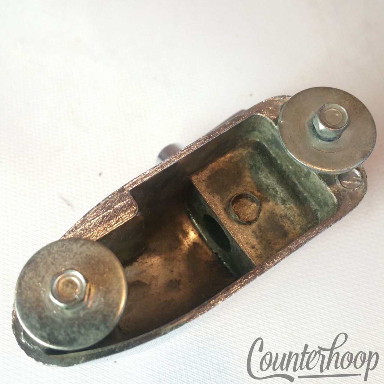 Slingerland Floor Tom Leg / Bass Drum Cymbal L-Arm Mount Holder Vintage 60s USA — main photograph