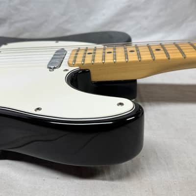 Fender USA Telecaster Standard Guitar with Case 1999 - Black / Maple neck image 15