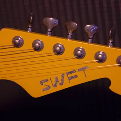 SWFT GTRS Swell 2023 Strat style Yellow relic image 11
