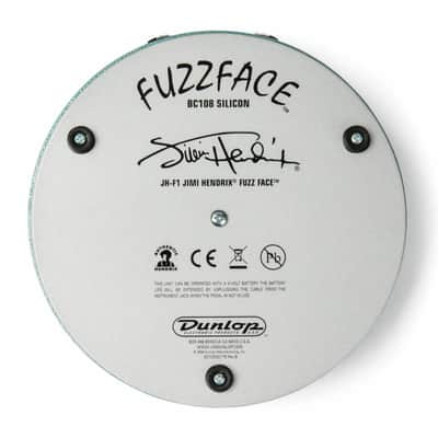Dunlop JHF1 Jimi Hendrix Fuzz Face Distortion Effects Pedal with Cables image 7