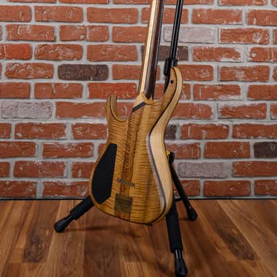 Carillion Guitars 7-String 10th Anniversary Polaris #3 of 10 Made Figured Myrtle Back&Top Satin Natural 2019 w/OHSC (Owned by Gary Holt) image 8